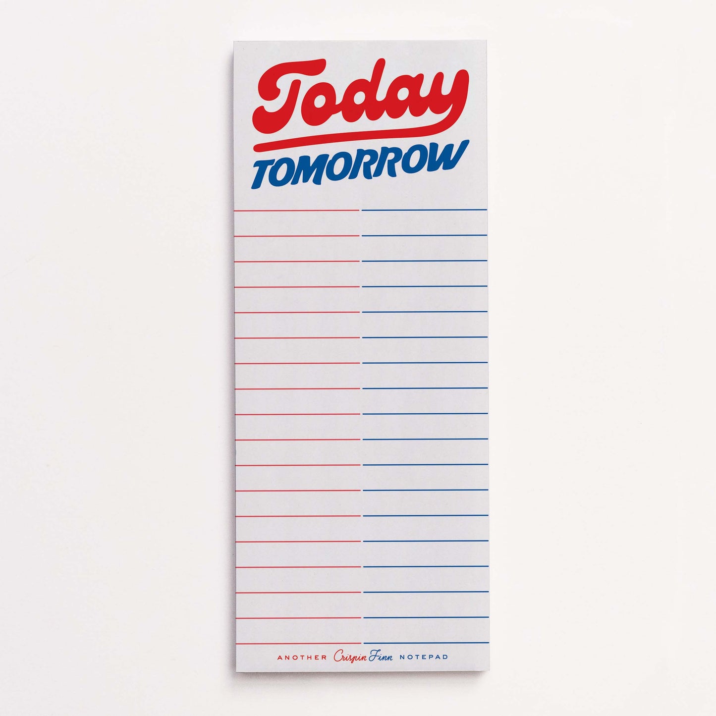 Notizblock "Today, Tomorrow"