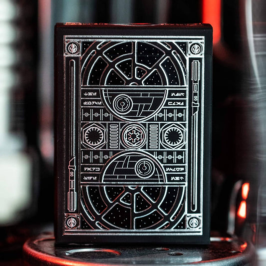 Star Wars Dark Side Spielkarten (silber)