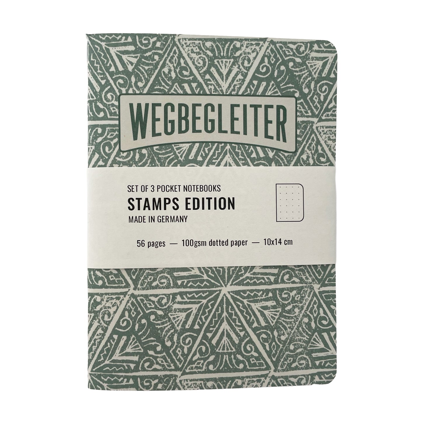 Set aus 3 Notizheften - Stamps Edition
