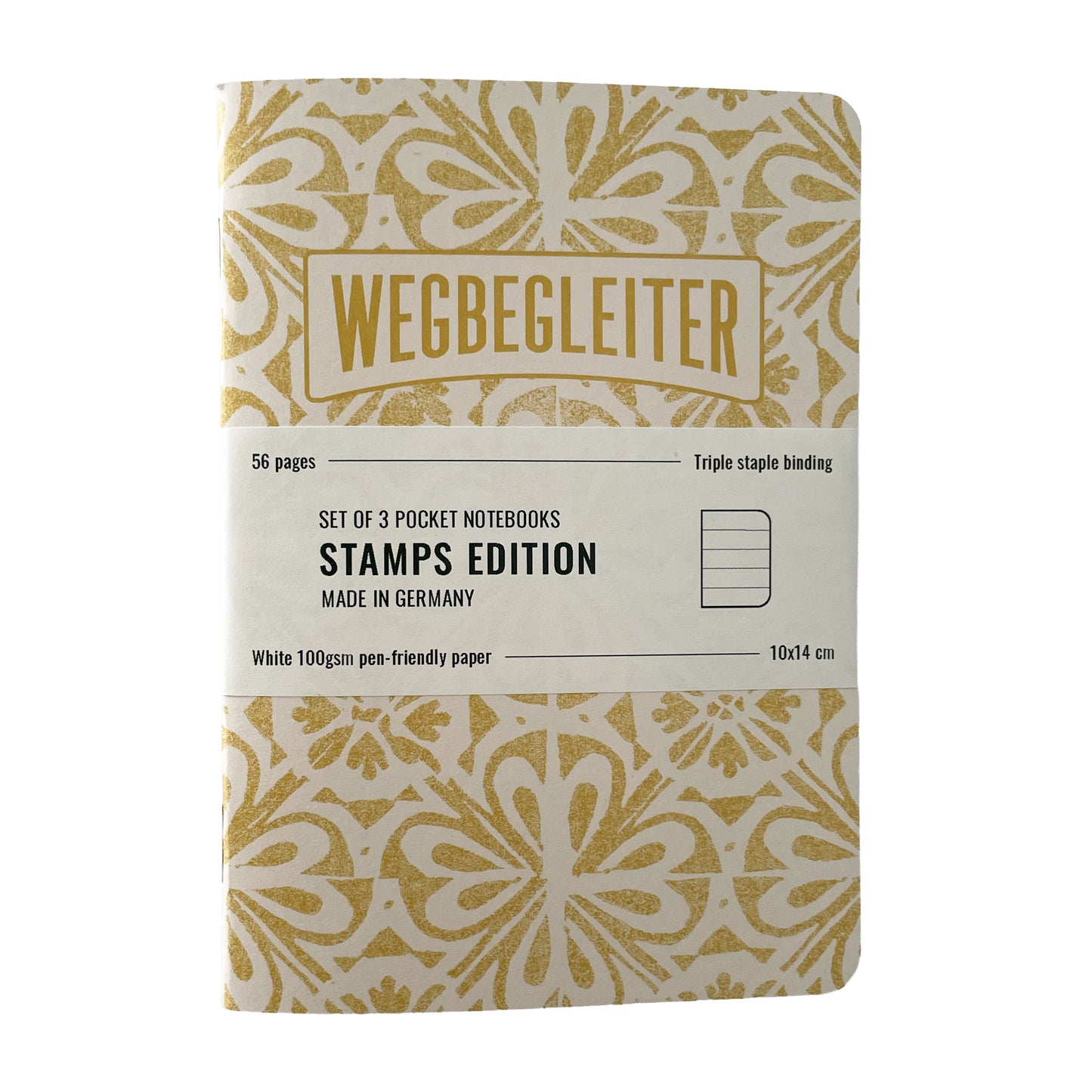 Set aus 3 Notizheften - Stamps Edition