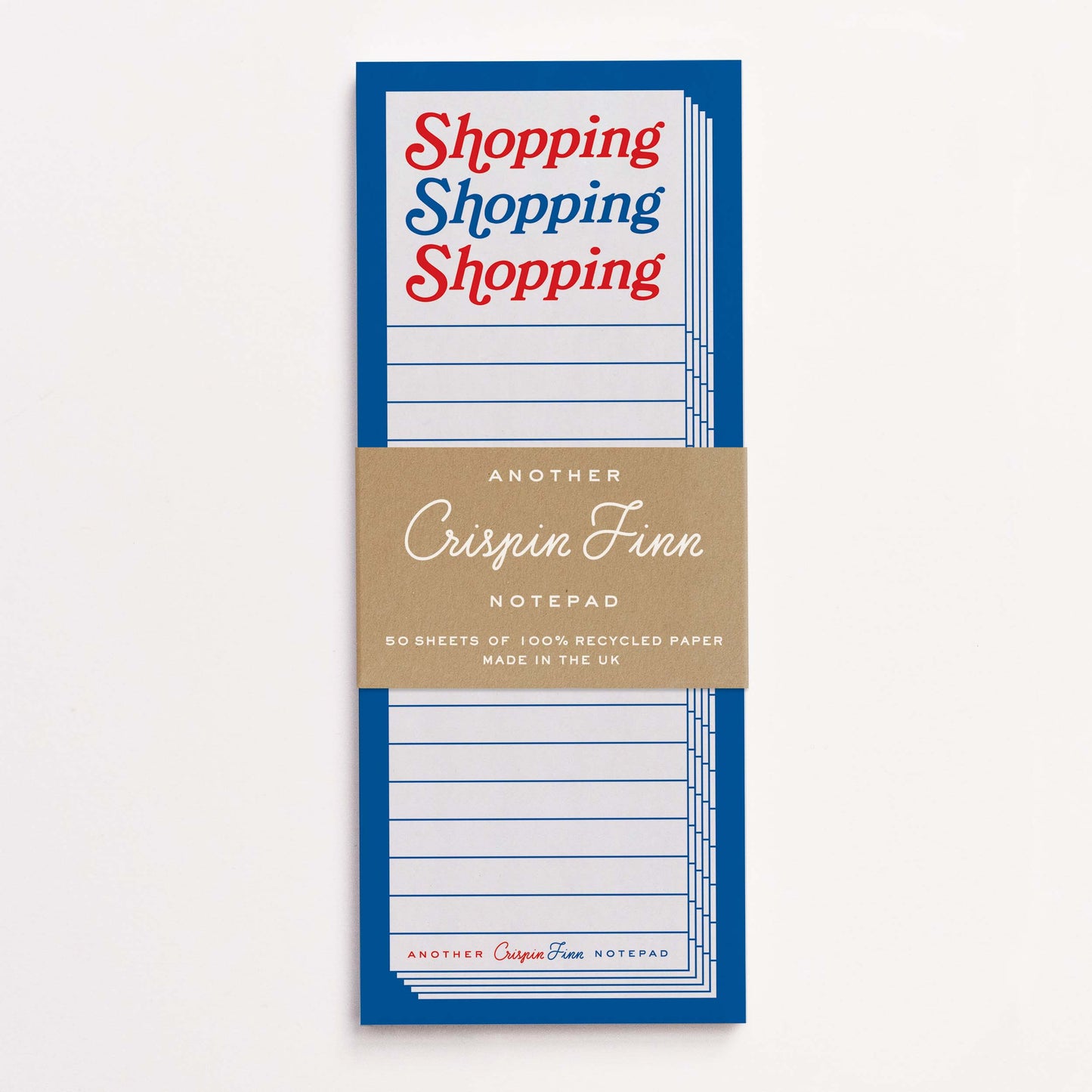 Notizblock "Shopping, Shopping, Shopping"