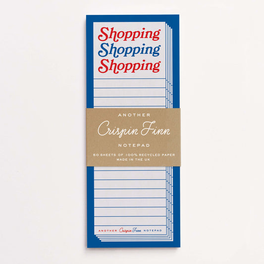 Notizblock "Shopping, Shopping, Shopping"