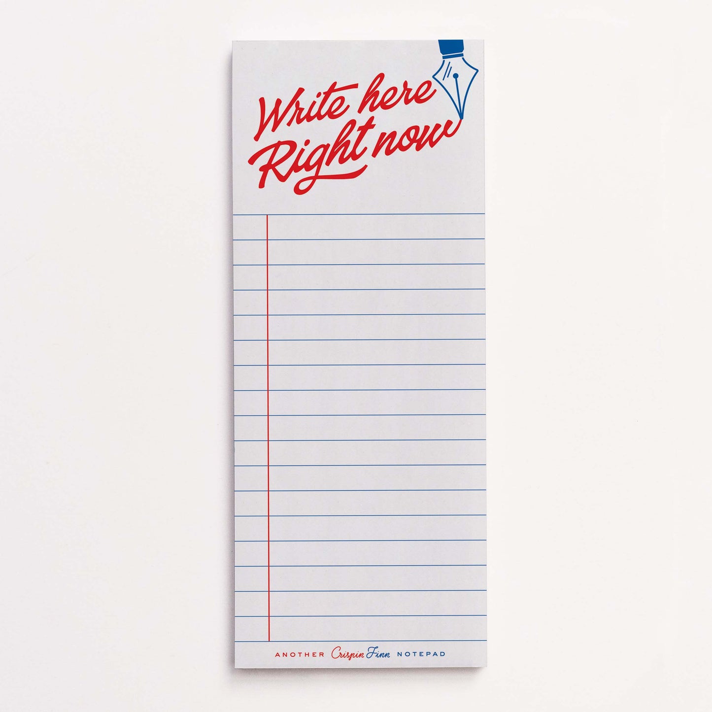 Notizblock "Write here, Right now"