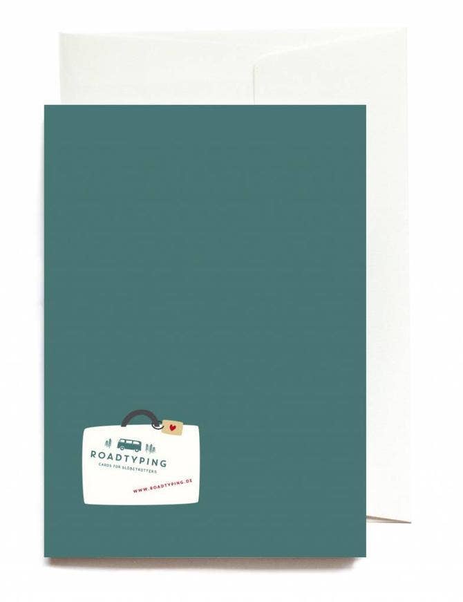 Grußkarte "Let's escape together"