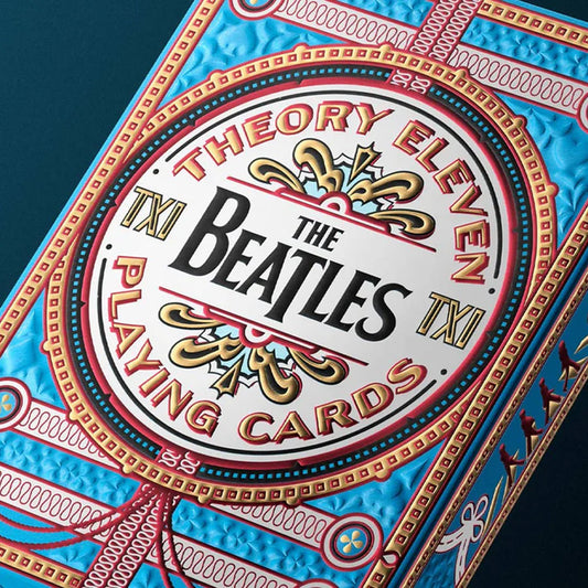 The Beatles Spielkarten (blau)