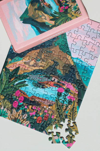 Mini-Puzzle Snowdonia, 99 Teile