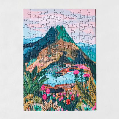 Mini-Puzzle Snowdonia, 99 Teile