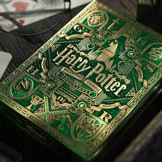 Harry Potter Slytherin Spielkarten (grün)