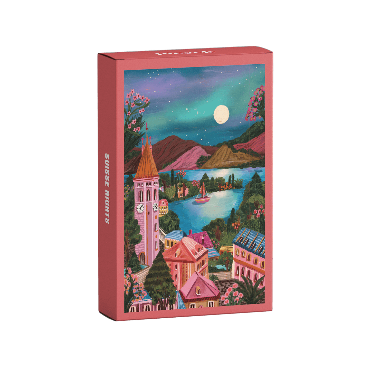 Mini-Puzzle Suisse Nights, 99 Teile