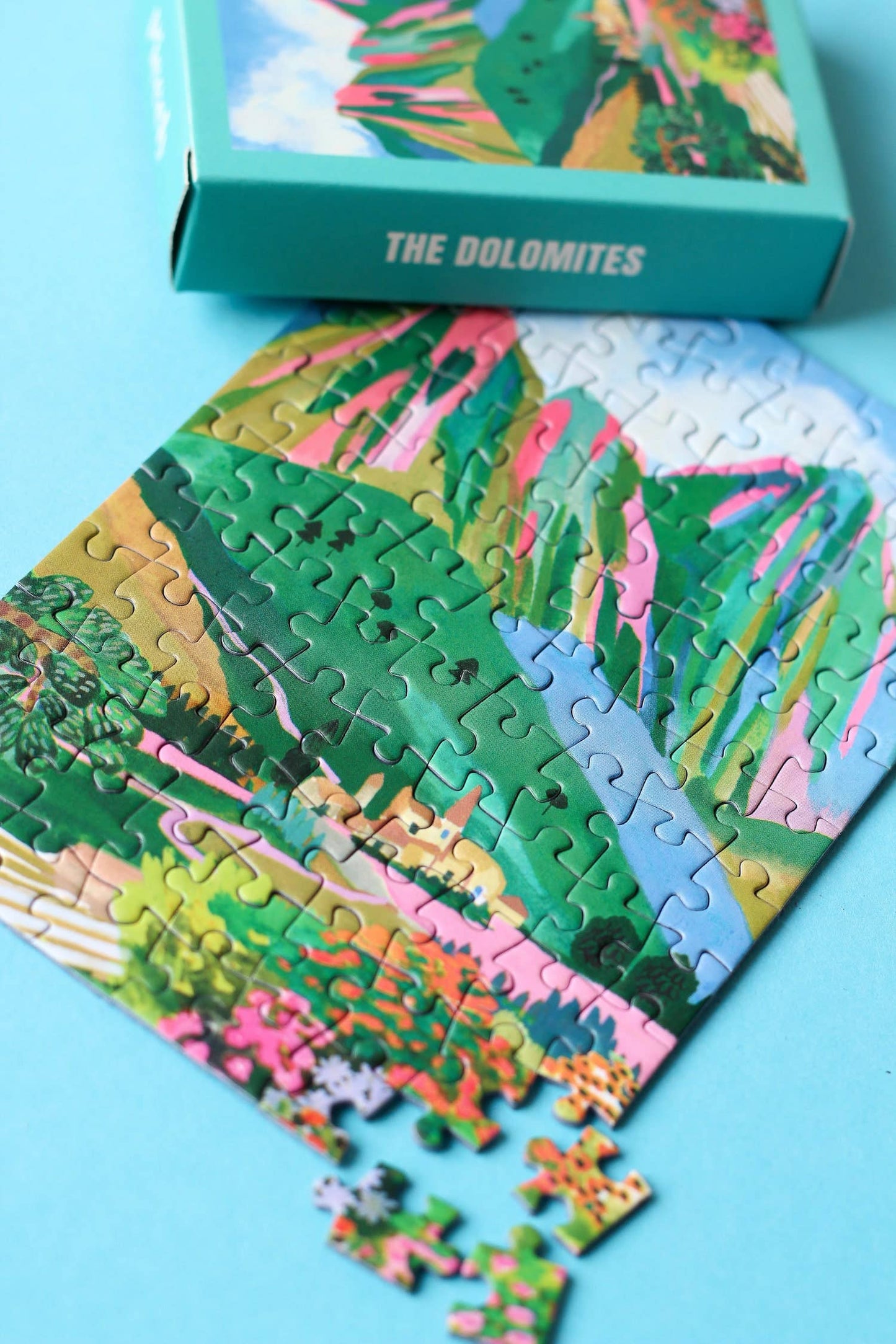 Mini-Puzzle The Dolomites, 99 Teile