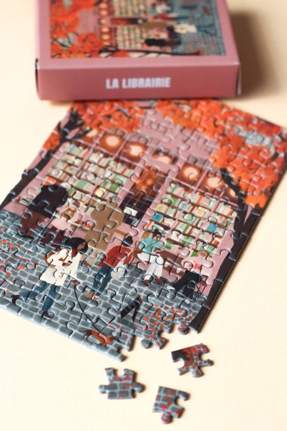 Mini-Puzzle La Librairie, 99 Teile