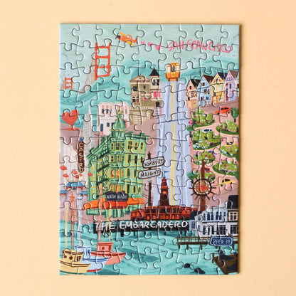 Mini-Puzzle San Francisco, 99 Teile