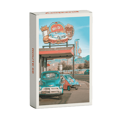 Mini-Puzzle Route 66, 99 Teile