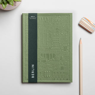 Berlin Notizbuch mit geprägtem Einband