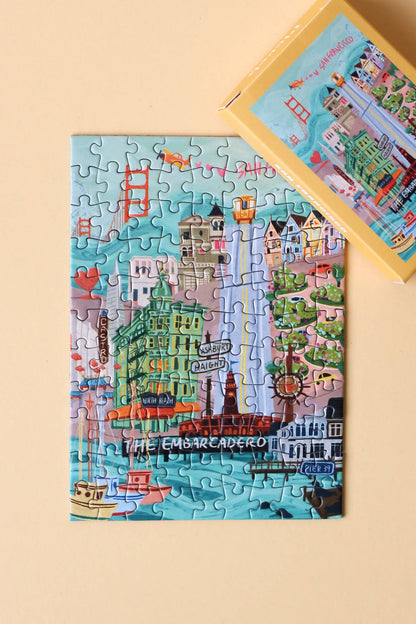 Mini-Puzzle San Francisco, 99 Teile