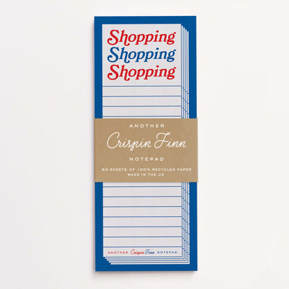 Notizblock "Shopping, Shopping, Shopping"