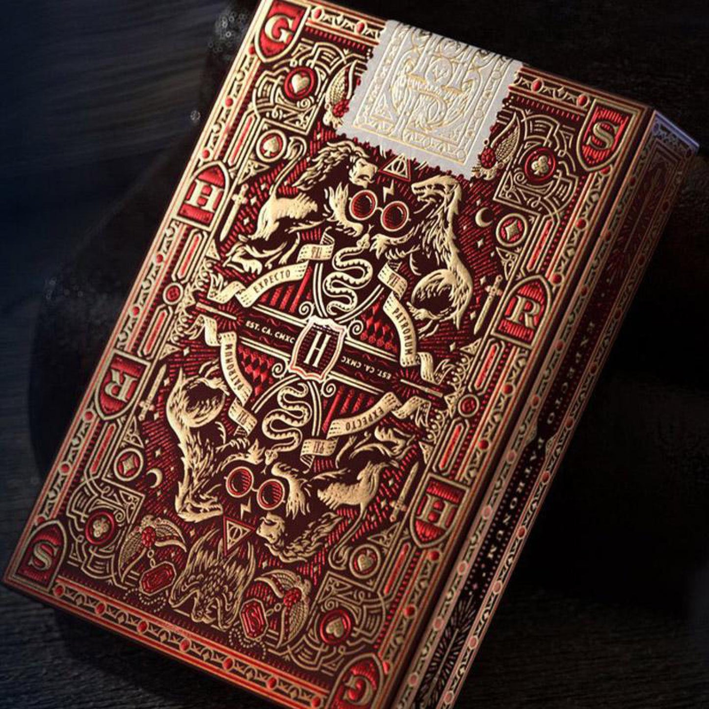 Harry Potter Gryffindor Spielkarten (rot)
