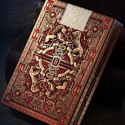 Harry Potter Gryffindor Spielkarten (rot)