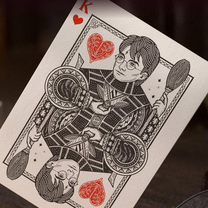 Harry Potter Gryffindor Spielkarten (rot)