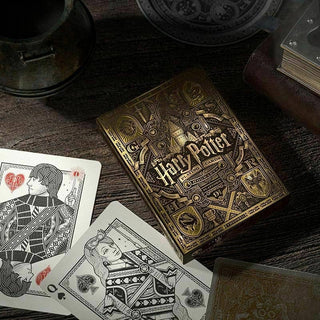 Harry Potter Hufflepuff Spielkarten (gelb)