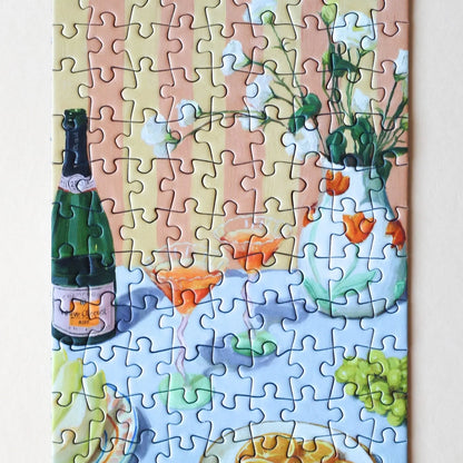Mini-Puzzle Love at first sip, 99 Teile