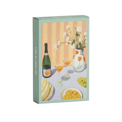 Mini-Puzzle Love at first sip, 99 Teile