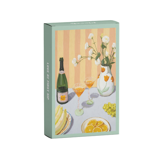 Mini-Puzzle Love at first sip, 99 Teile