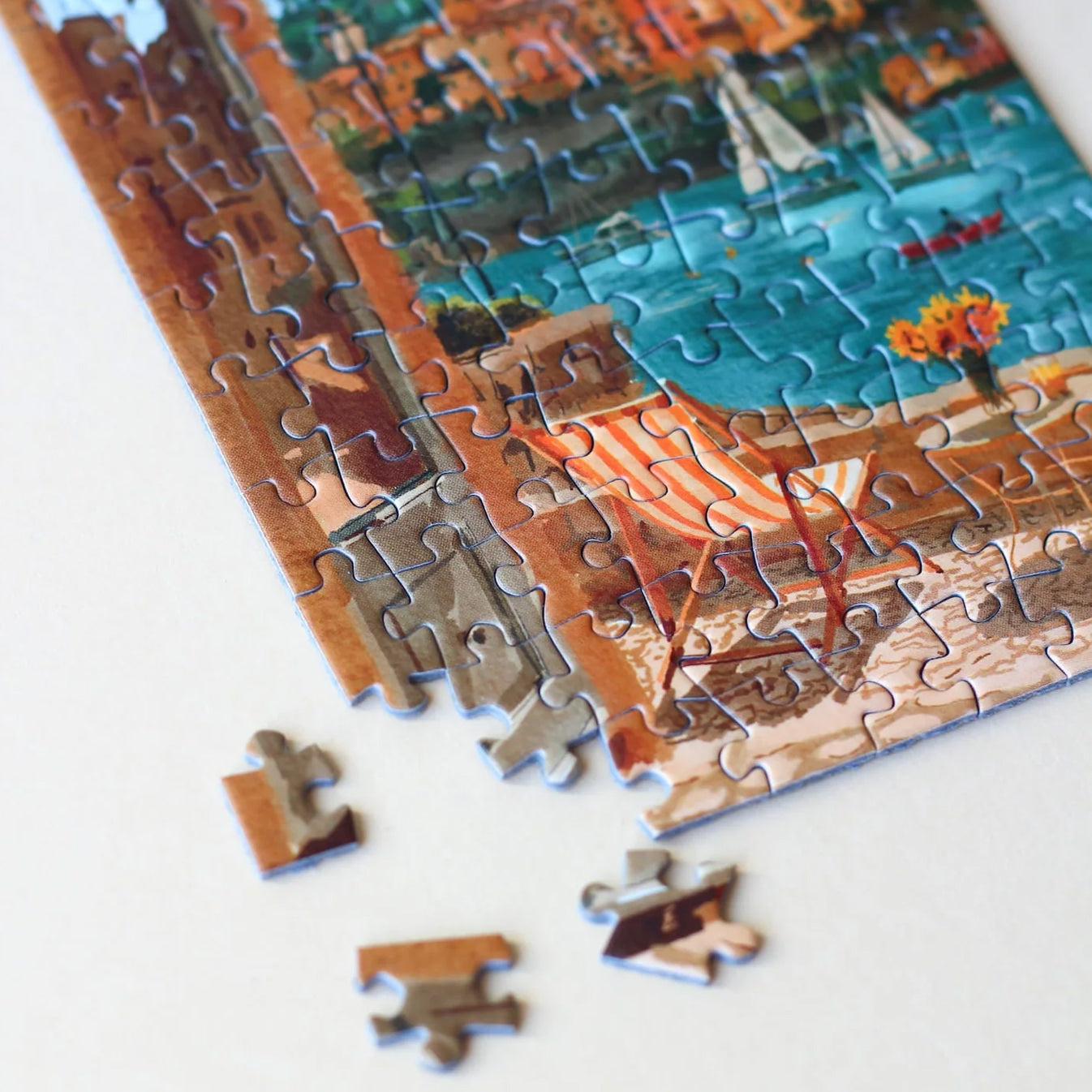 Mini-Puzzle Menton France, 99 Teile