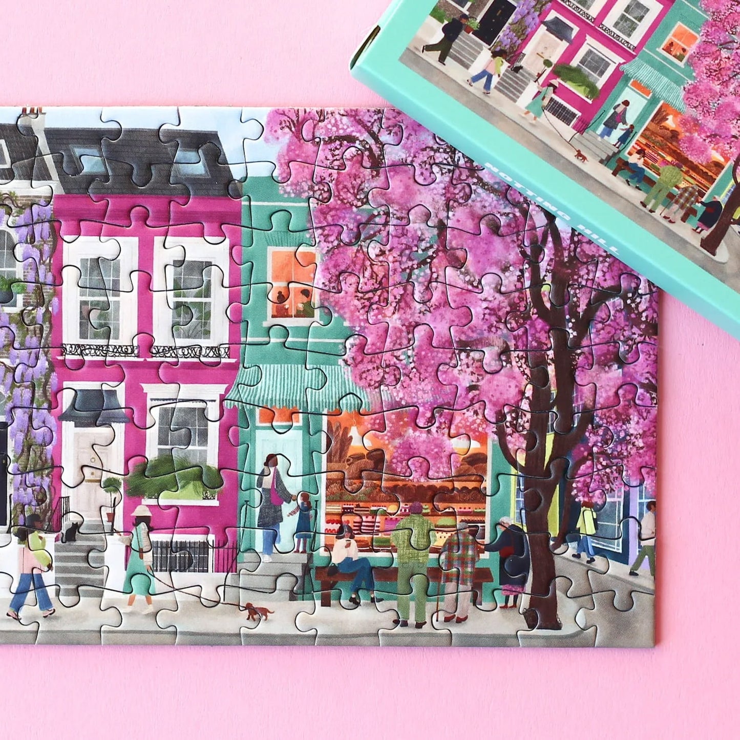 Mini-Puzzle Notting Hill, 99 Teile