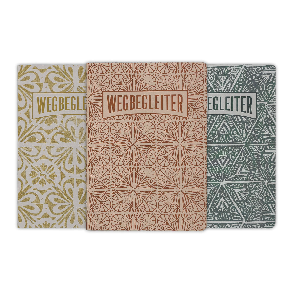 Set aus 3 Notizheften - Stamps Edition