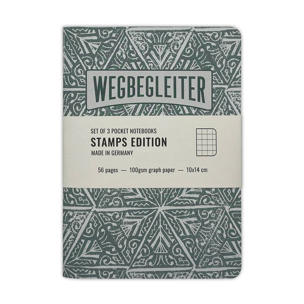 Set aus 3 Notizheften - Stamps Edition