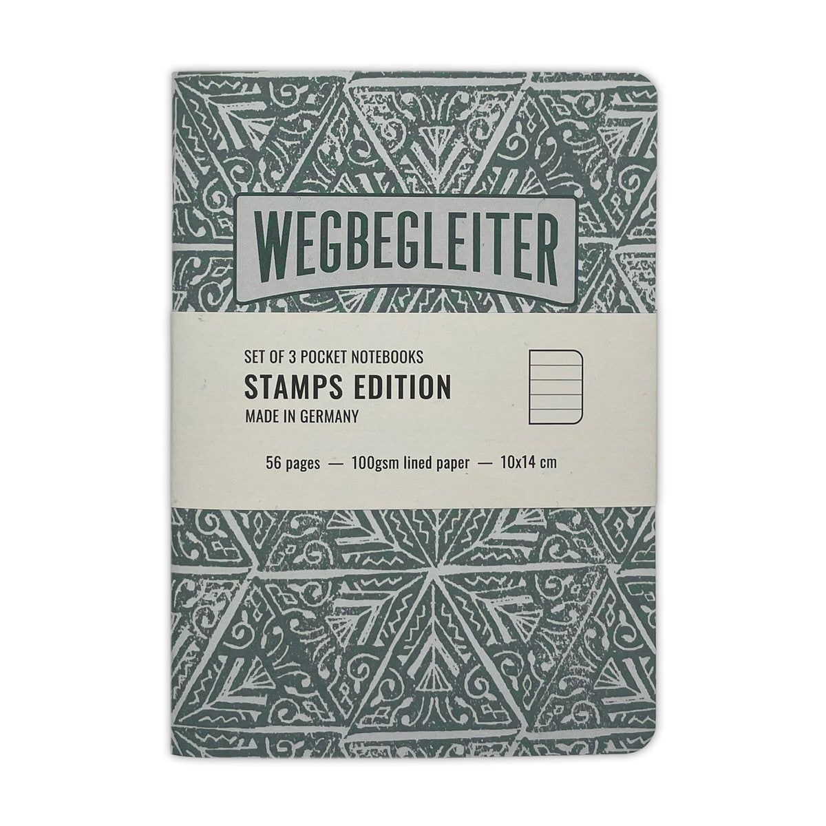 Set aus 3 Notizheften - Stamps Edition
