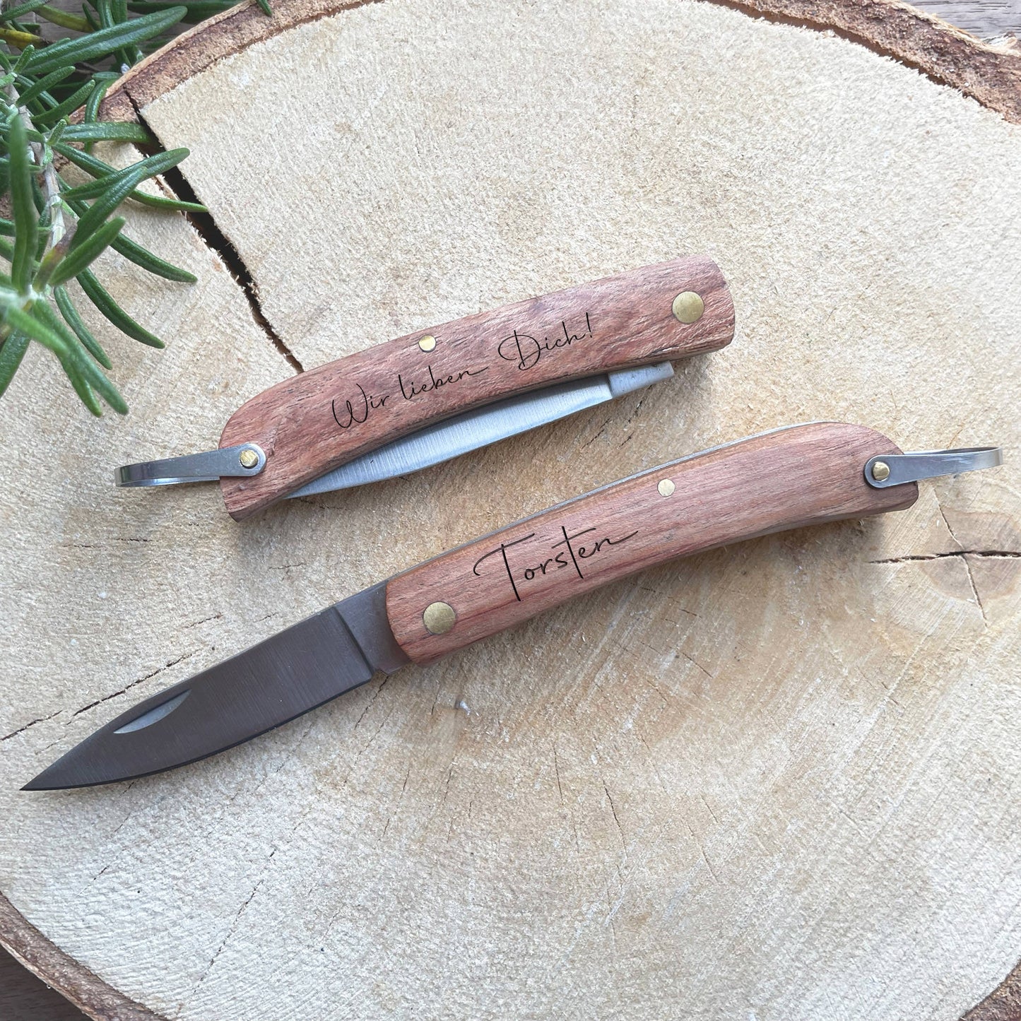 Edles Taschenmesser mit personalisierter Gravur