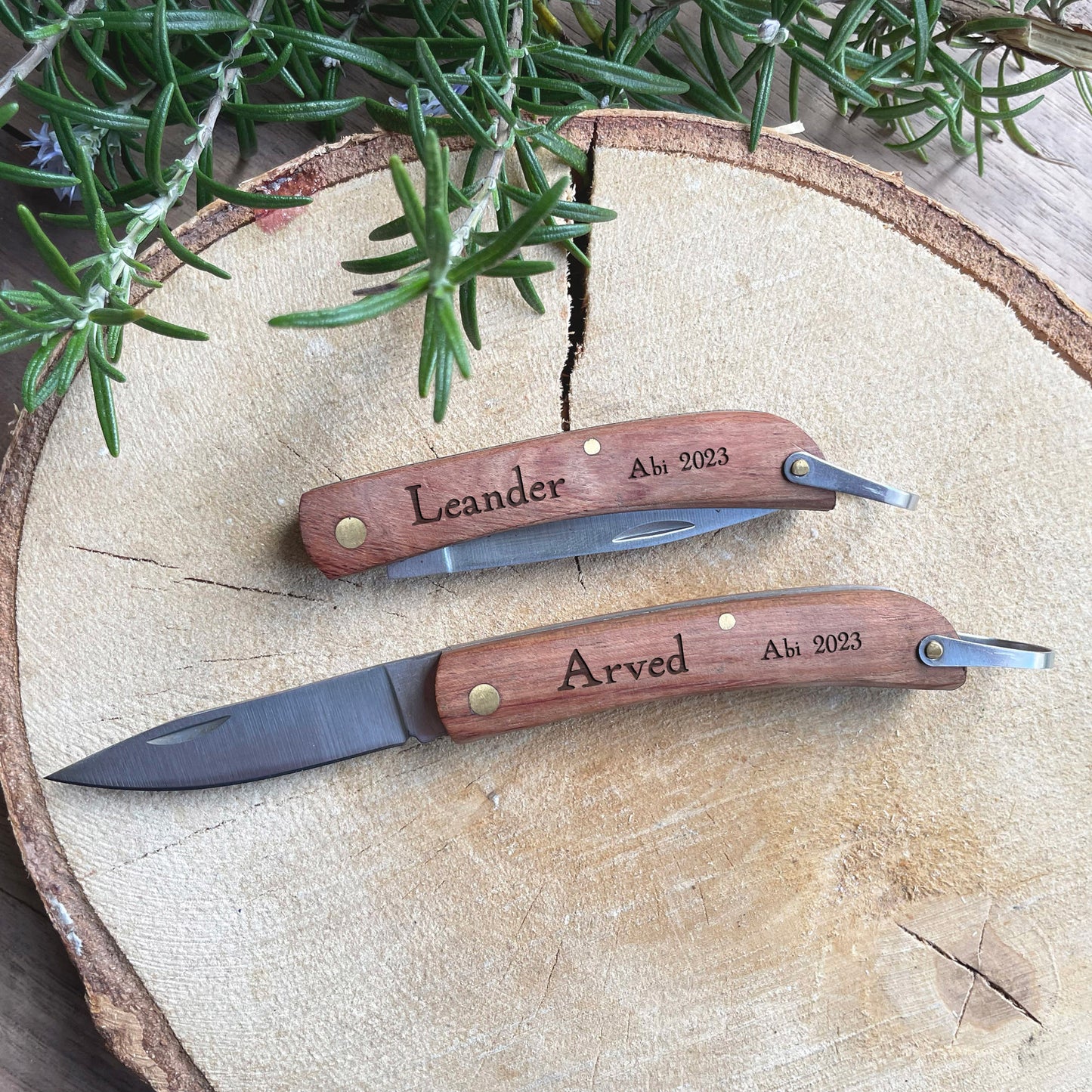 Edles Taschenmesser mit personalisierter Gravur