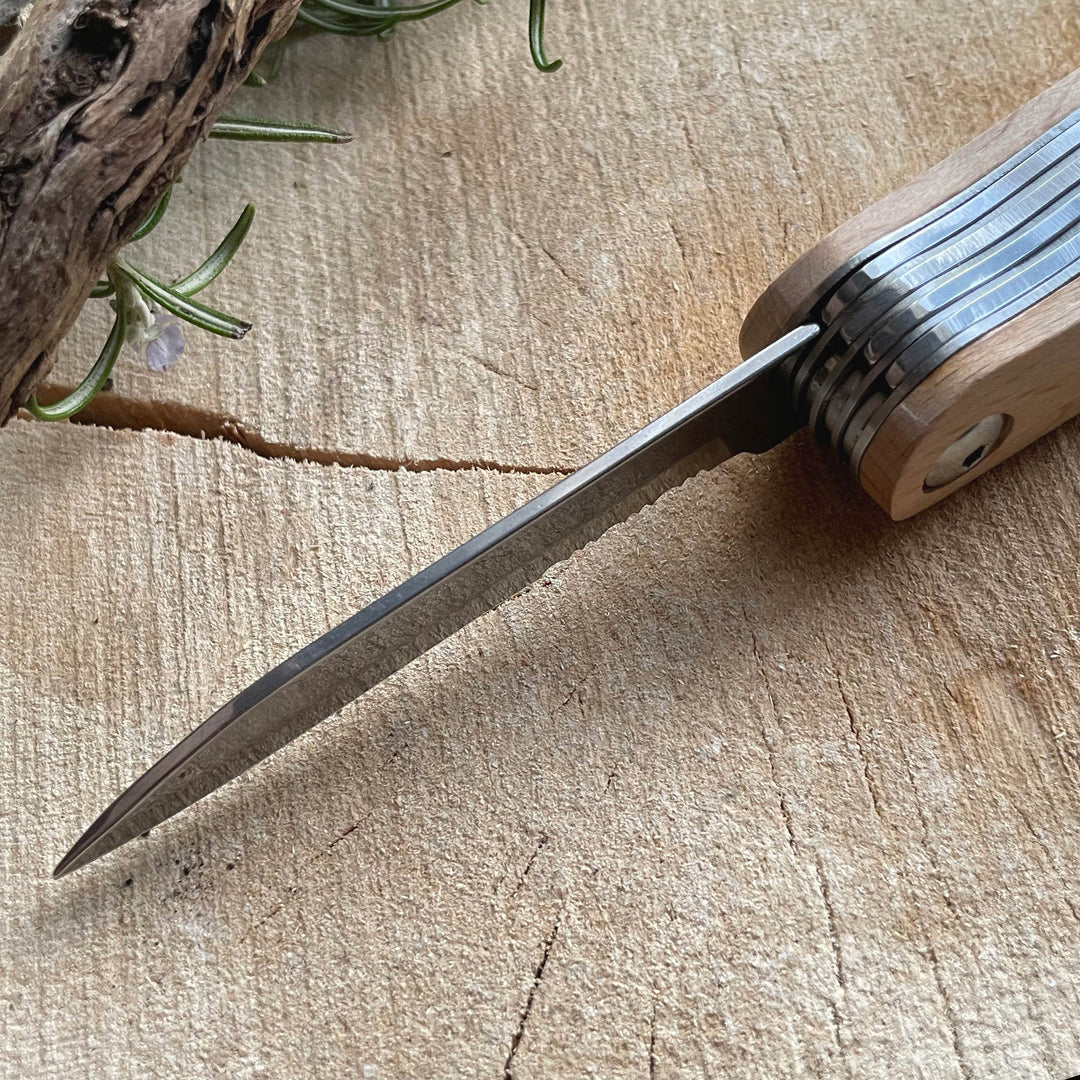 Großes Taschenmesser mit 9 Funktionen und individueller Gravur