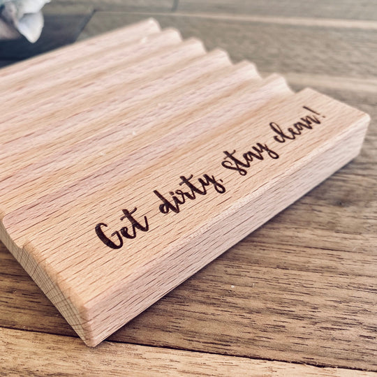 Seifenschale mit personalisierter Gravur