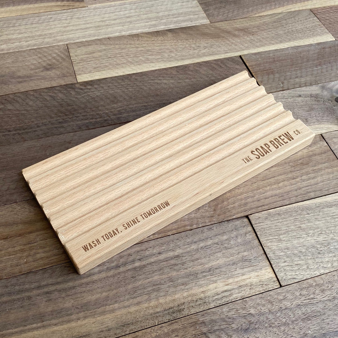 Extra lange Seifenablage mit personalisierter Gravur