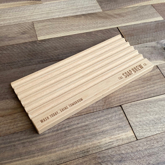 Extra lange Seifenablage mit personalisierter Gravur